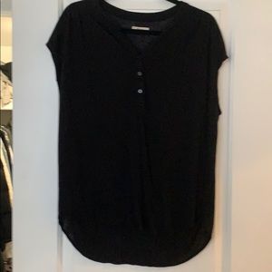 Madewell black short sleeve